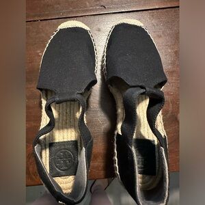 Tory Burch Wedges black size 8.5